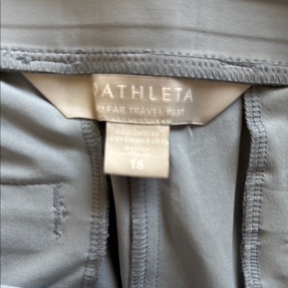 Athleta go far travel pant new with tag size 16 blue - Picture 5 of 8